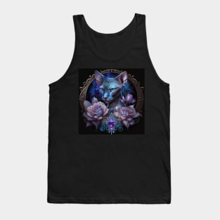 Enigmatic Glowy Sphynx Tank Top